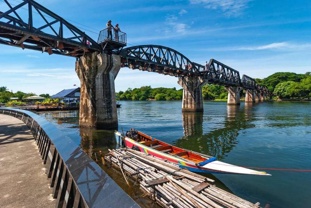 Le pont sur la rivière Kwai, Kanchanaburi